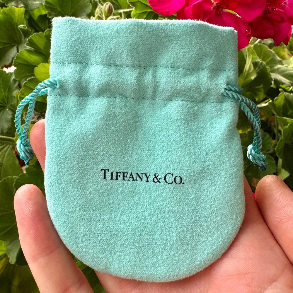 Tiffany & Co. Empty Jewelry Pouch with Drawstring